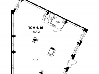 Продажа помещения свободного назначения 147 м² деревня Саларьево вл10А 