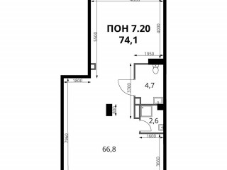 Продажа помещения свободного назначения 74 м² деревня Саларьево вл10А