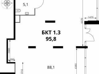 Продажа помещения свободного назначения 96 м² деревня Саларьево вл10А 