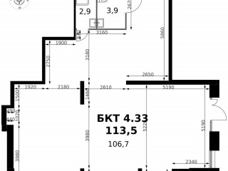 Продажа помещения свободного назначения 114 м² деревня Саларьево вл10А 
