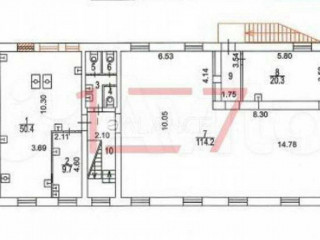 Фотография Аренда помещения свободного назначения, 442 м² , улица Шаболовка 14с2  №6