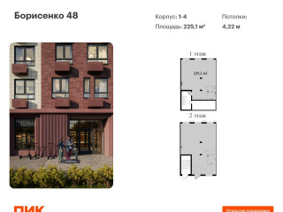 Продажа помещения свободного назначения 225 м² улица Борисенко 48к1