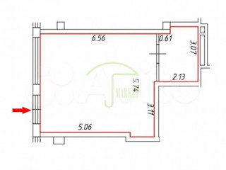 Фотография Аренда магазина, 41 м² , улица Шувалова 37 №6 Фотография Аренда магазина, 41 м² , улица Шувалова 37 №6