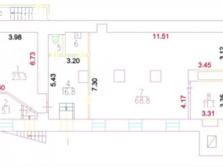 Фотография Продажа помещения свободного назначения, 130 м² , Чистопрудный бульвар 12с6  №2