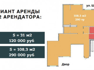 План помещения: Продажа помещения свободного назначения, 146 м² , улица Шувалова , №3 План помещения: Продажа помещения свободного назначения, 146 м² , улица Шувалова , №3