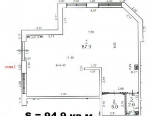 Фотография Аренда помещения свободного назначения, 95 м² , Северная улица 5к1 №4 Фотография Аренда помещения свободного назначения, 95 м² , Северная улица 5к1 №4
