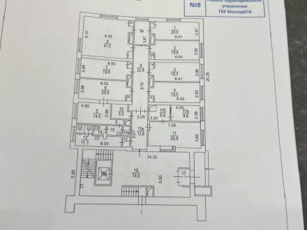 Аренда офиса 286 м² Покровский бульвар 3с1Б 