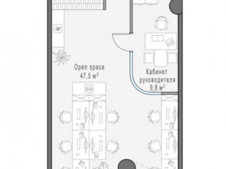 Фотография Продажа офиса, 59 м² , Бутырская улица уч1 №3 Фотография Продажа офиса, 59 м² , Бутырская улица уч1 №3