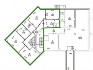 Фотография Аренда помещения свободного назначения, 218 м² , Профсоюзная улица 125  №6