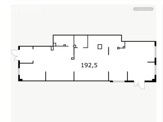 Фотография Аренда помещения свободного назначения, 193 м² , улица Барклая 6Ак1  №4