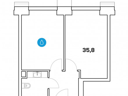 Продажа офиса 36 м² проспект Мира 222 