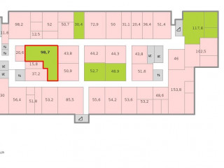 Фотография Аренда офиса, 99 м² , Бумажная улица 16к1  №2