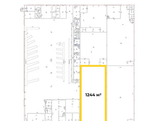 Аренда склада 1244 м² Буммашевская улица 5Б
