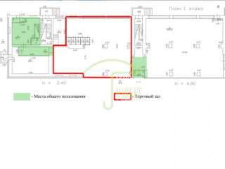 Фотография Аренда магазина, 220 м² , Народная улица 32 №2 Фотография Аренда магазина, 220 м² , Народная улица 32 №2