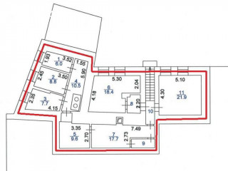 Фотография Аренда помещения свободного назначения, 795 м² , Большой Харитоньевский переулок 25  №12