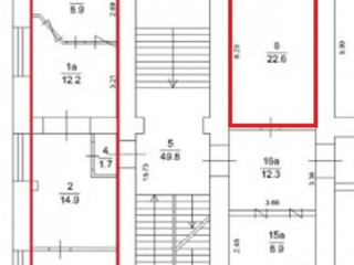 Аренда офиса 75 м² Самокатная улица 4с1 