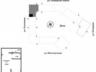 Продажа помещения свободного назначения 44 м² улица Комарова 17А 