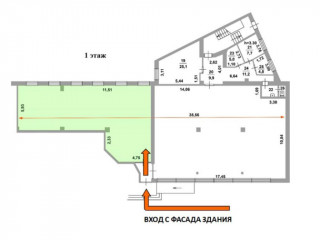 Фотография Аренда помещения свободного назначения, 130 м² , Волгоградский проспект 9с1  №4