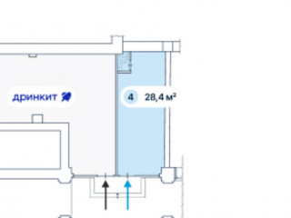 Фотография Аренда помещения свободного назначения, 28 м² , Долгоруковская улица 40  №4