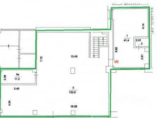 Фотография Аренда помещения свободного назначения, 388 м² , Комсомольский проспект 15с2  №3