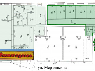 Фотография Продажа офиса, 79 м² , улица Мерзликина 7 №4 Фотография Продажа офиса, 79 м² , улица Мерзликина 7 №4