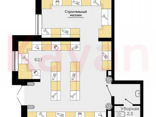 Фотография Продажа помещения свободного назначения, 66 м² , улица имени В.Н. Мачуги №7
