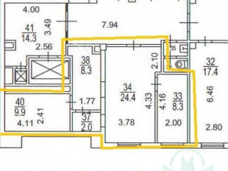 Фотография Аренда офиса, 53 м² , бульвар Генерала Карбышева 8с3  №2