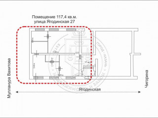 Аренда помещения свободного назначения 117 м² Ягодинская ул 27 