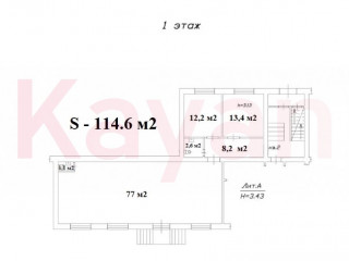 Фотография Аренда помещения свободного назначения, 115 м² , Октябрьская улица №8