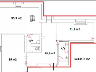Аренда помещения свободного назначения 274 м² Романов переулок 3с7 