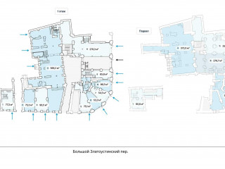 Фотография Аренда помещения свободного назначения, 960 м² , Мясницкая улица 8/2  №4