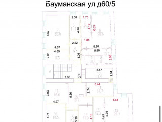 Фотография Аренда помещения свободного назначения, 926 м² , Бауманская улица 60/5 №19 Фотография Аренда помещения свободного назначения, 926 м² , Бауманская улица 60/5 №19