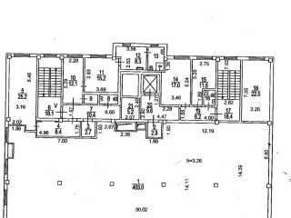 План помещения: Аренда помещения свободного назначения, 2700 м² , Мытищинский проезд 6 , №1
