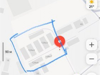 План помещения: Аренда склада, 1440 м² , Восточная улица  , №1