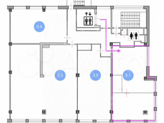 Фотография Аренда офиса, 63 м² , улица Гагарина 14  №1