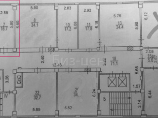 Аренда офиса 17 м² улица Семёновский Вал 6Гс3 