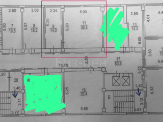 Аренда офиса 51 м² улица Семёновский Вал 6Гс3 
