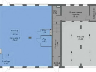 Фотография Аренда помещения свободного назначения, 140 м² , Дорожная улица 46к1  №15