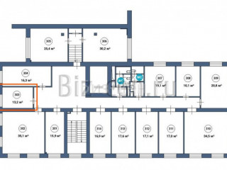 Аренда офиса 13 м² Верхняя Красносельская улица 17Ас1Б 