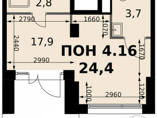 Продажа помещения свободного назначения 24 м² микрорайон Клязьма-Старбеево 1