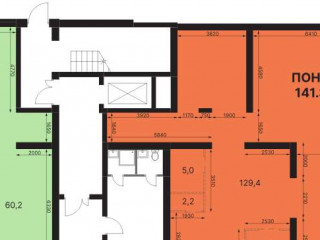 Продажа помещения свободного назначения 141 м² ЖК Дубровицы Клаб
