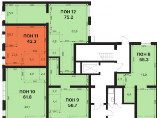 Продажа помещения свободного назначения 42 м² ЖК Дубровицы Клаб