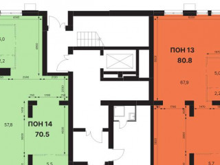 Продажа помещения свободного назначения 81 м² ЖК Дубровицы Клаб