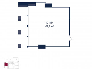Фотография Продажа офиса, 68 м² , улица Лобачевского 138с2 №2 Фотография Продажа офиса, 68 м² , улица Лобачевского 138с2 №2