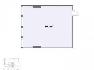 Фотография Продажа офиса, 80 м² , улица Лобачевского 138с2 №2 Фотография Продажа офиса, 80 м² , улица Лобачевского 138с2 №2