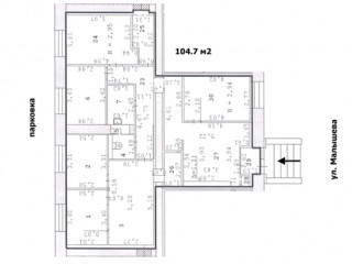 Фотография Аренда помещения свободного назначения, 105 м² , Малышева ул 4  №12