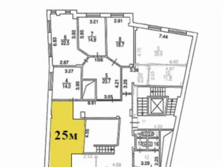 Аренда офиса 25 м² Малый Афанасьевский переулок 7 