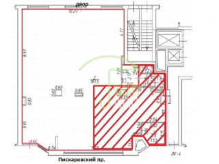 Фотография Аренда магазина, 120 м² , Пискарёвский проспект 1 №12 Фотография Аренда магазина, 120 м² , Пискарёвский проспект 1 №12