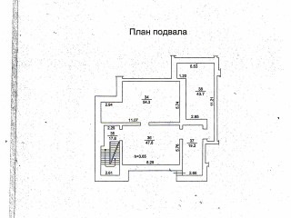 План помещения: Аренда помещения свободного назначения, 53 м² , Красноармейская улица 96 , №1