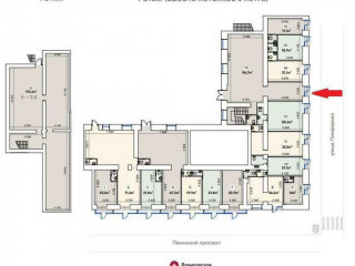 Фотография Аренда помещения свободного назначения, 297 м² , Ленинский проспект 79  №5